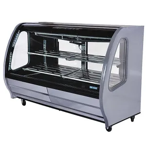 74'' Pro-Kold Deli Case Stainless Steel 28 Cu.Ft DDC-80SS