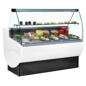 98'' CHEF Meat/Deli Display Cooler - SLIM 250C