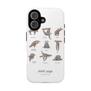 Adorable Three-Toed Sloth Yoga Phone Case