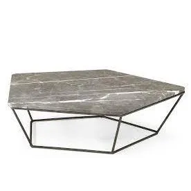 CHOCOLAT GREY MARBLE COCKTAIL TABLE