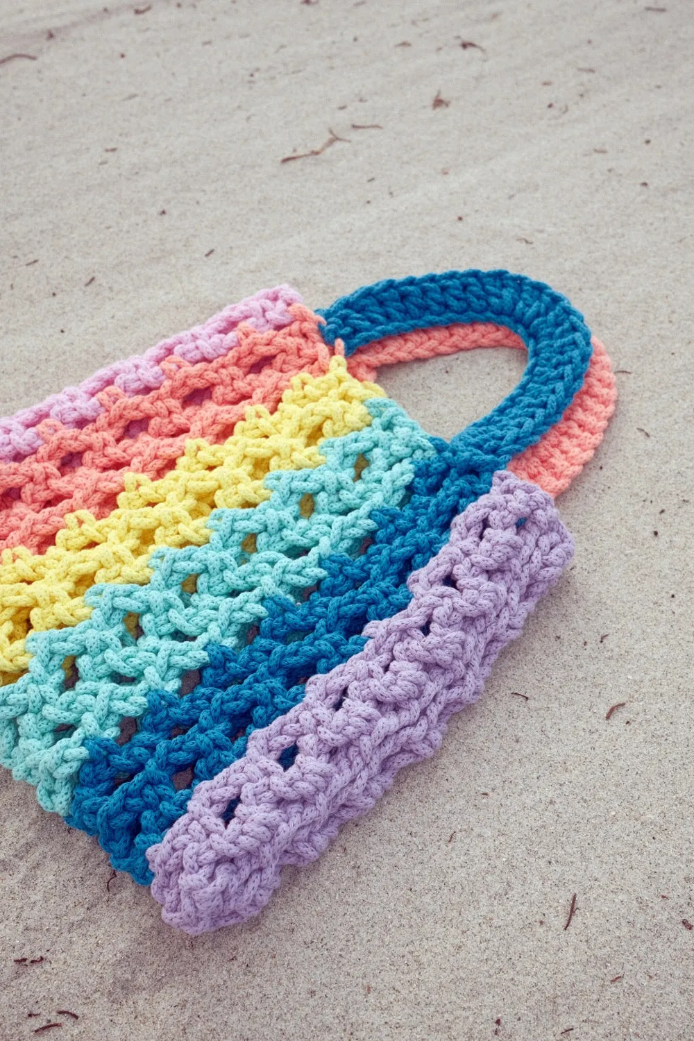 Crochet Square Handbag