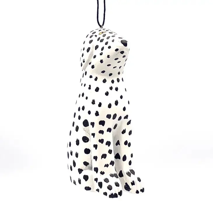 Dalmatian Balsa Ornament