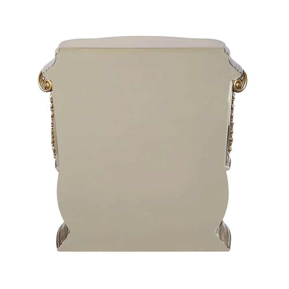 Danae - Nightstand - Champagne & Gold Finish