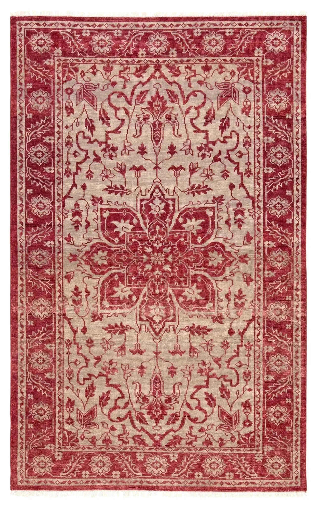 Liberty LIB08 Red/Beige Rug