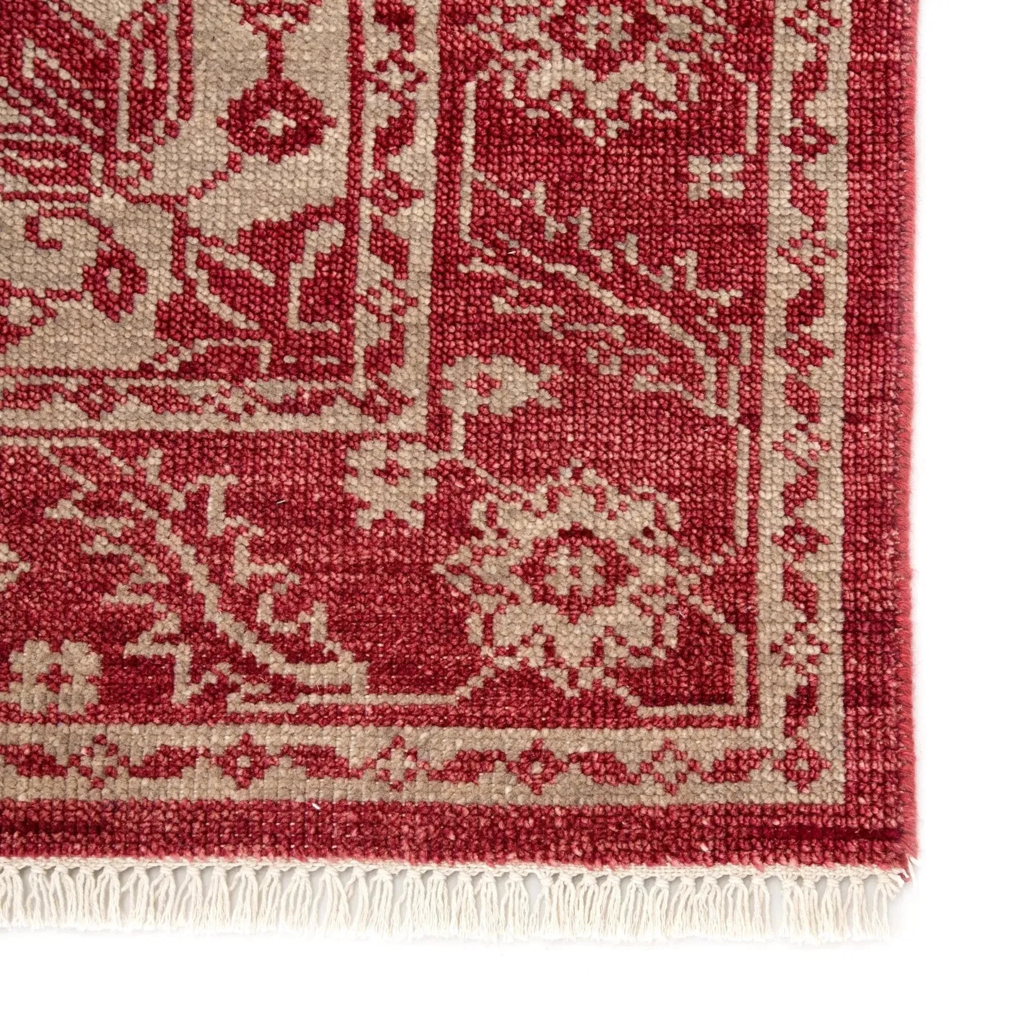 Liberty LIB08 Red/Beige Rug