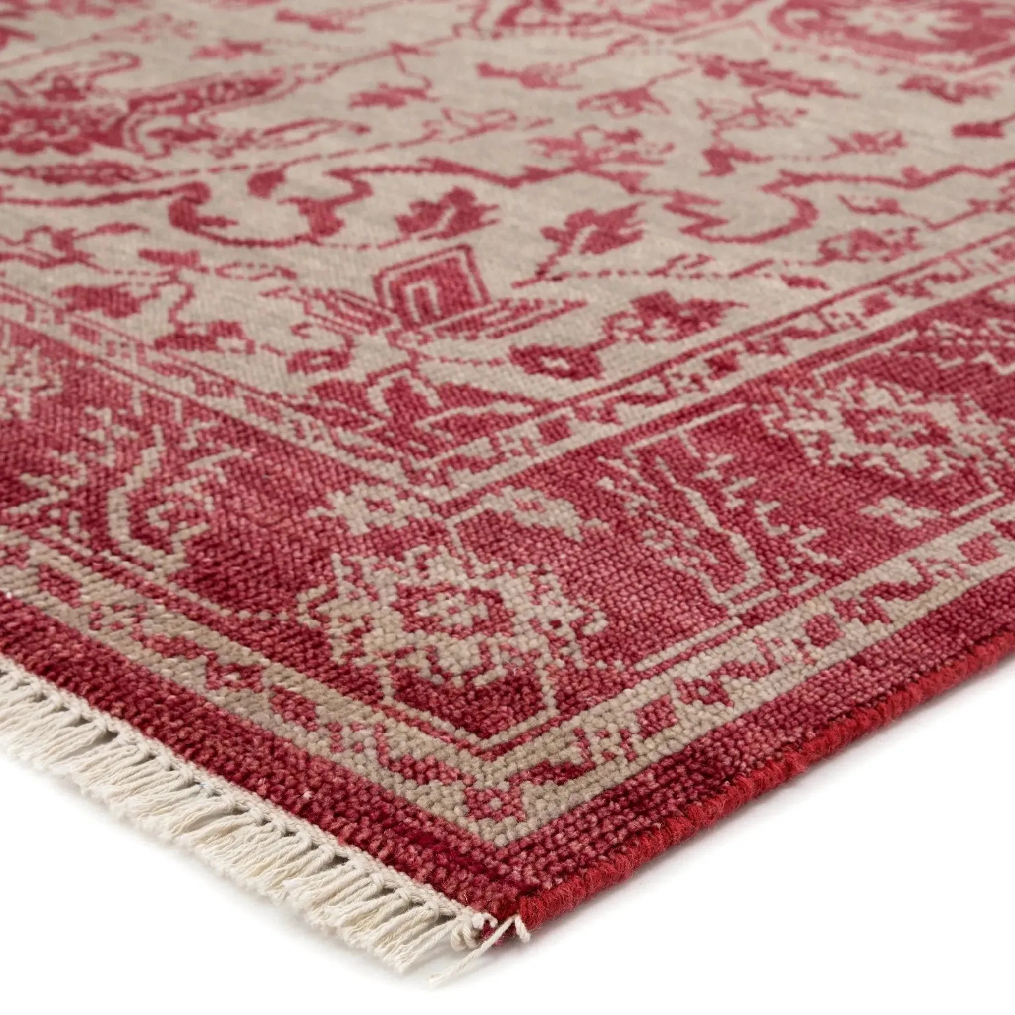 Liberty LIB08 Red/Beige Rug