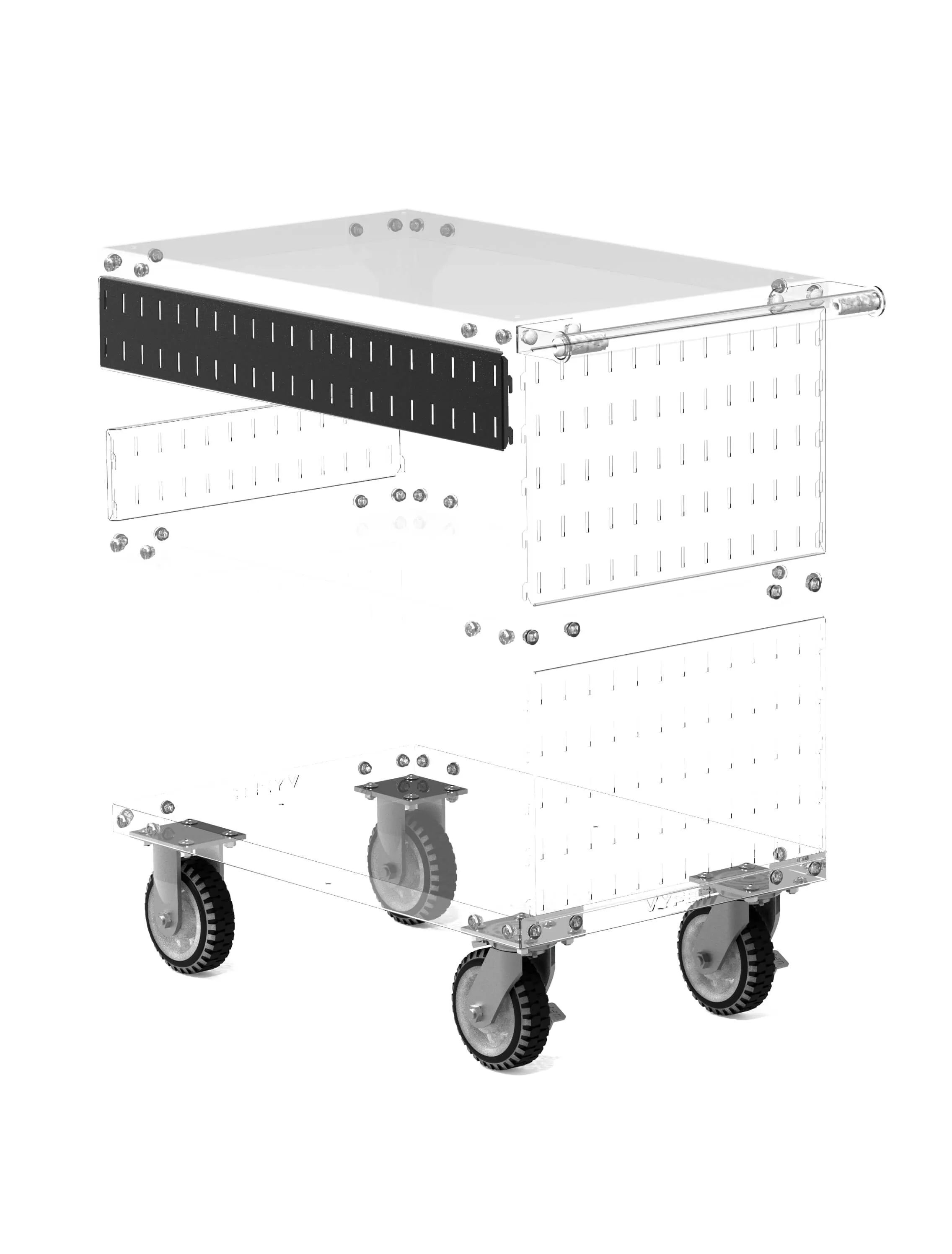 LONG 2-SLOT SIDE PANEL (30 INCHES)