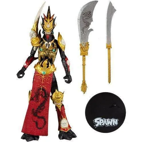 McFarlane Toys Mandarin Spawn Red Outfit 7-Inch Action Figure