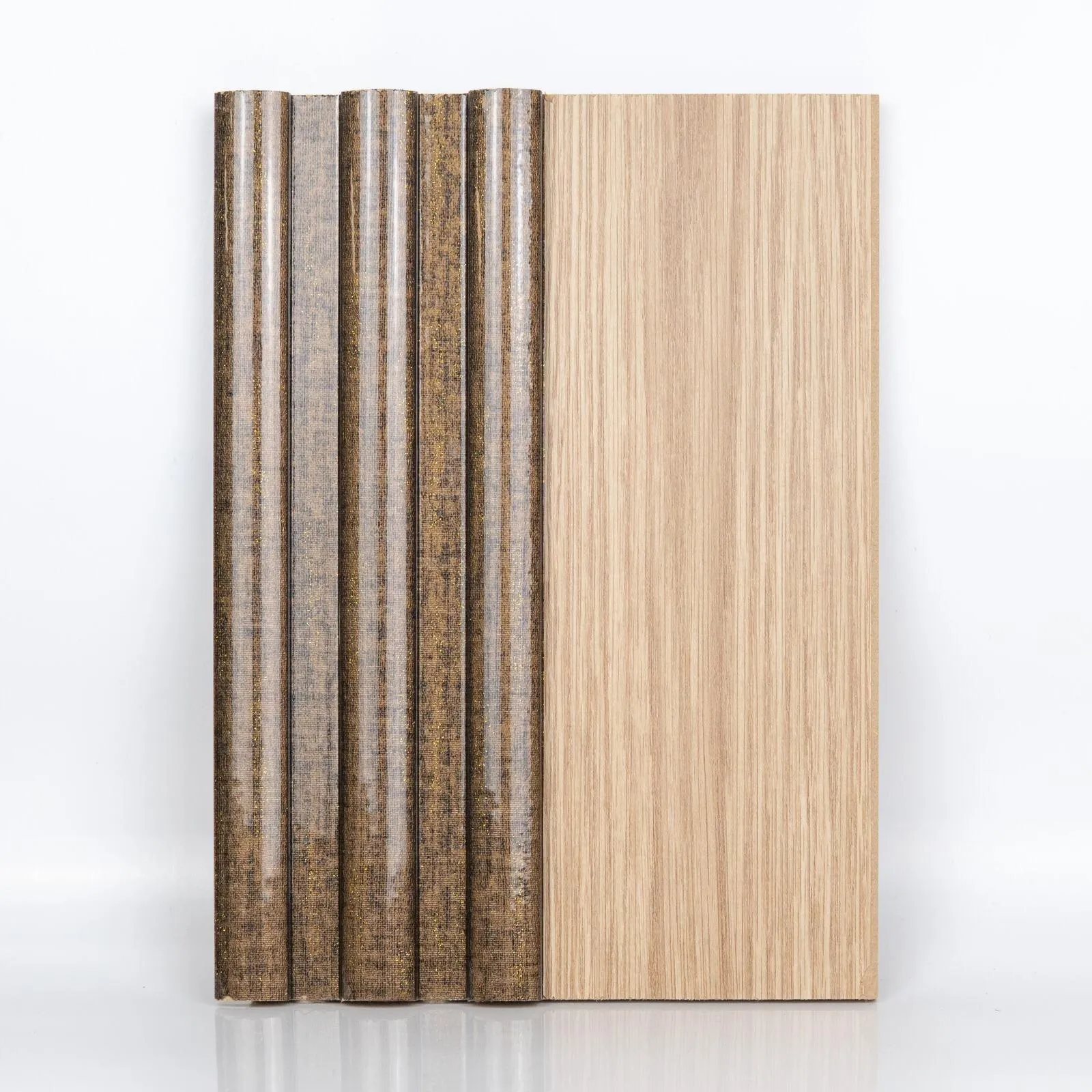 Mendo Light Oak - Woodland Fluted MDF Wall Panel