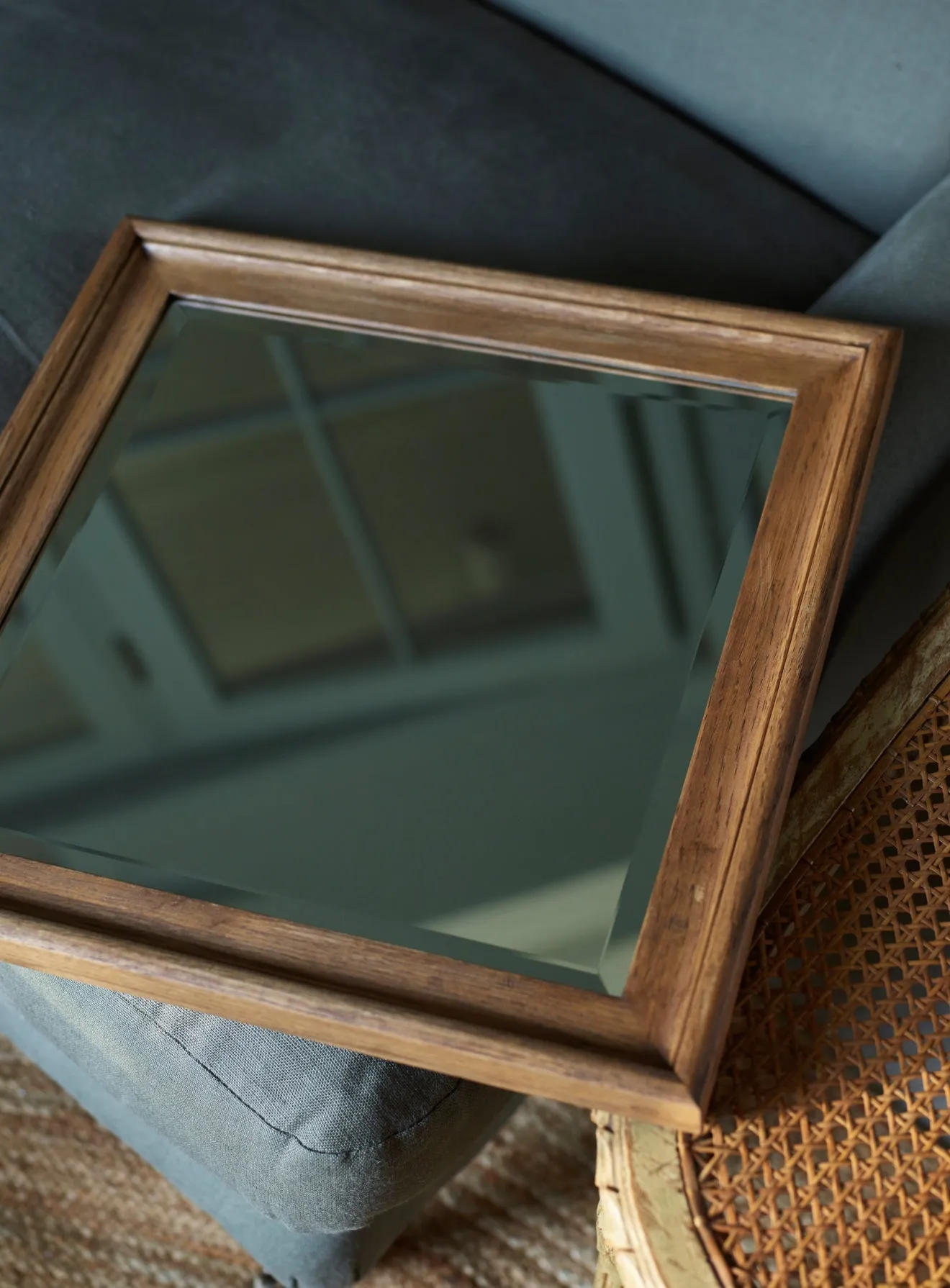 Oliver Oak Mirror, Small