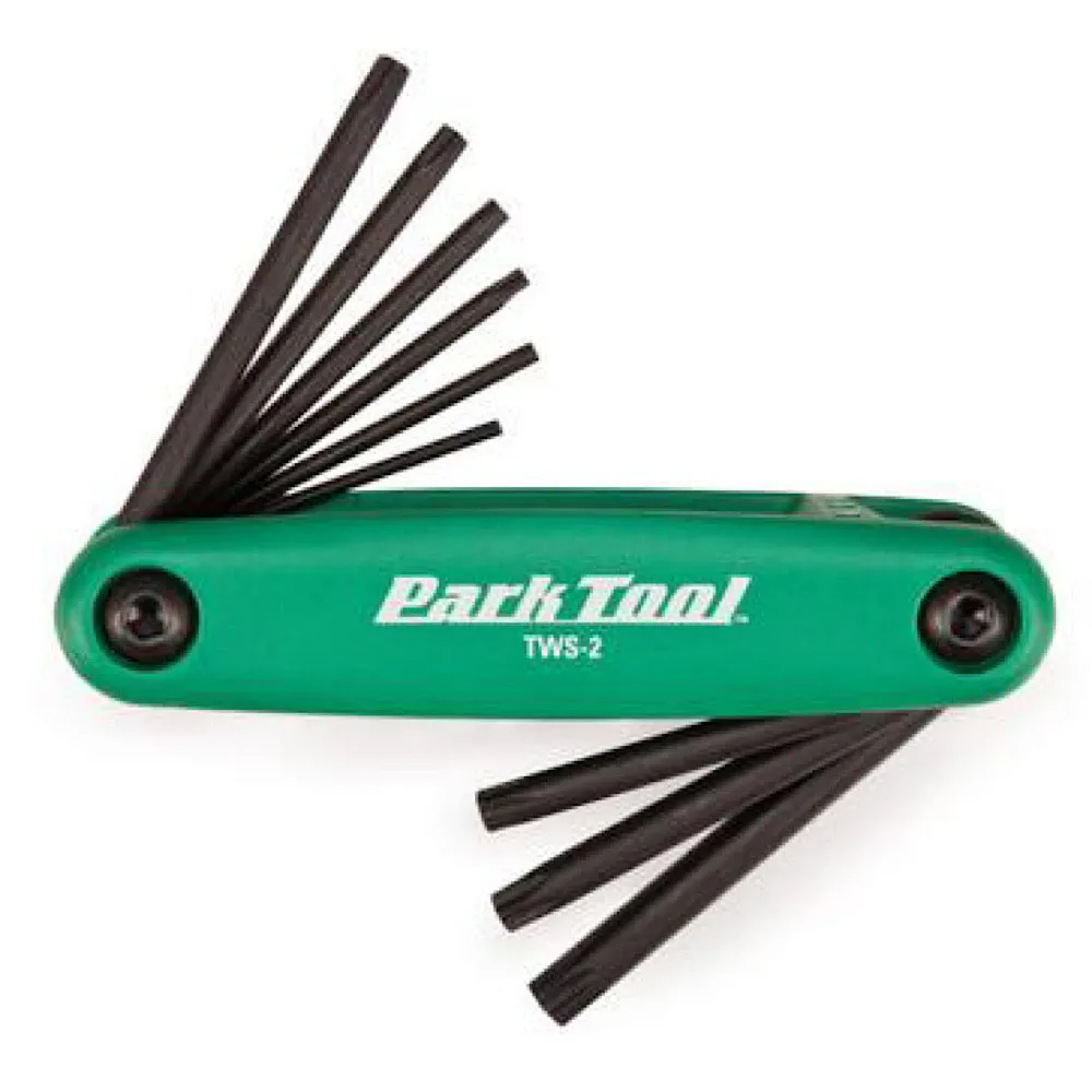 PARK TOOL TWS-2 FOLDING TORX WRENCH SET