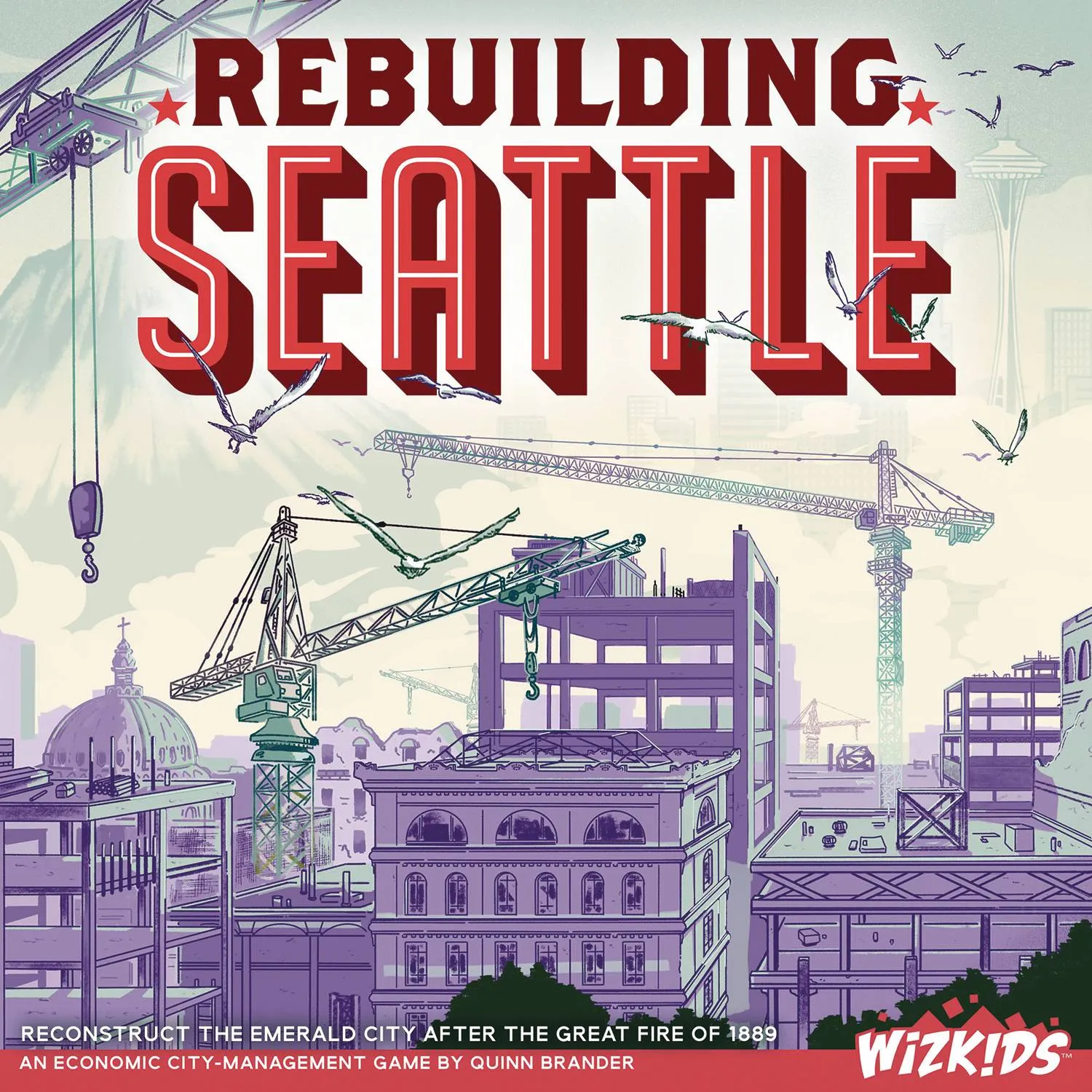 REBUILDING SEATTLE BOARD GAME