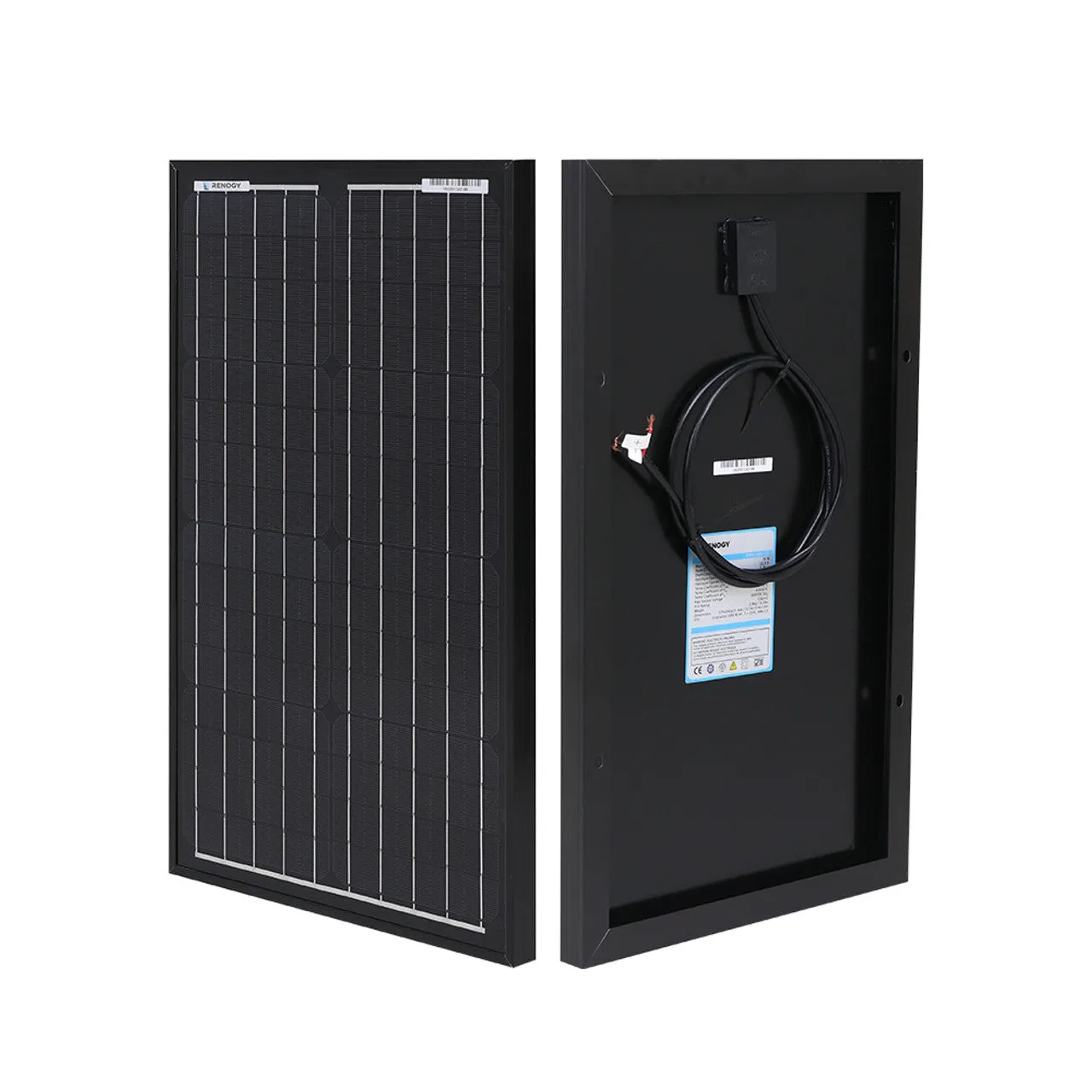 Renogy 30W Rigid Solar Panel for Battery Charging, Boat, Caravan