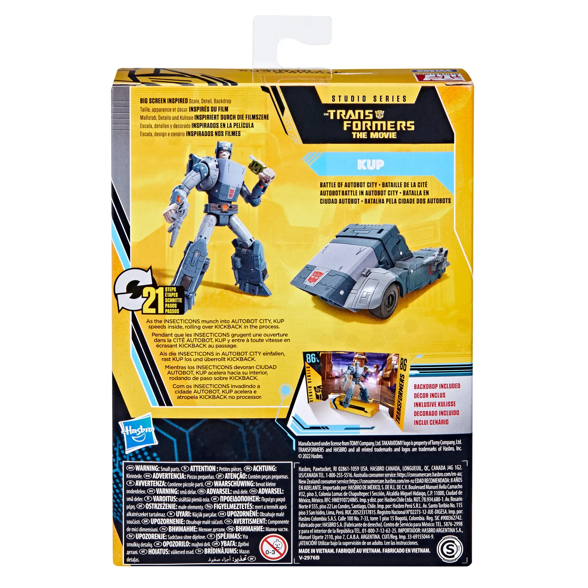 Transformers Buzzworthy Bumblebee Studio Series Deluxe Class 86-02BB Kup