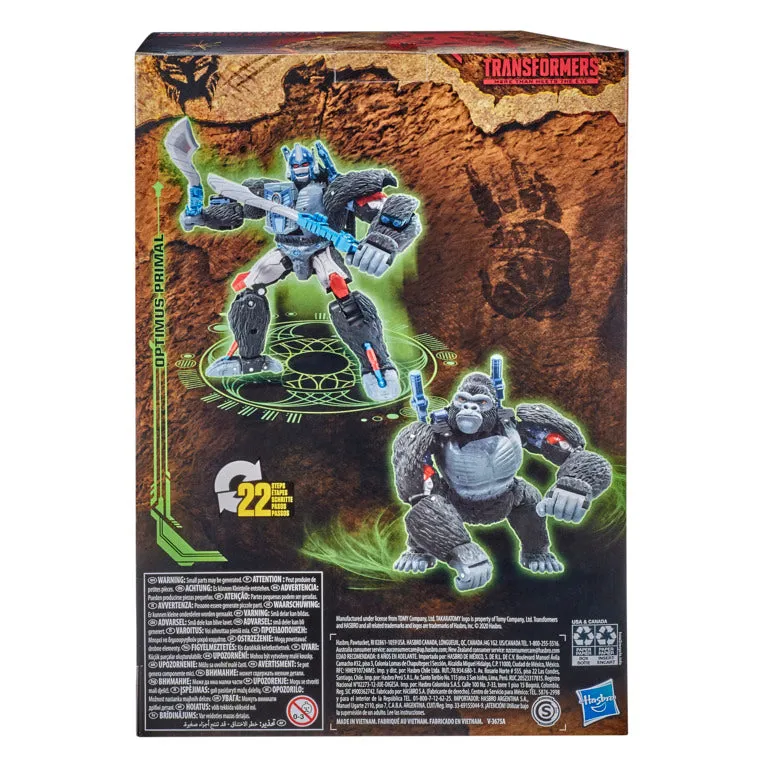 Transformers War For Cybertron Kingdom Voyager Class Figure Optimus Primal