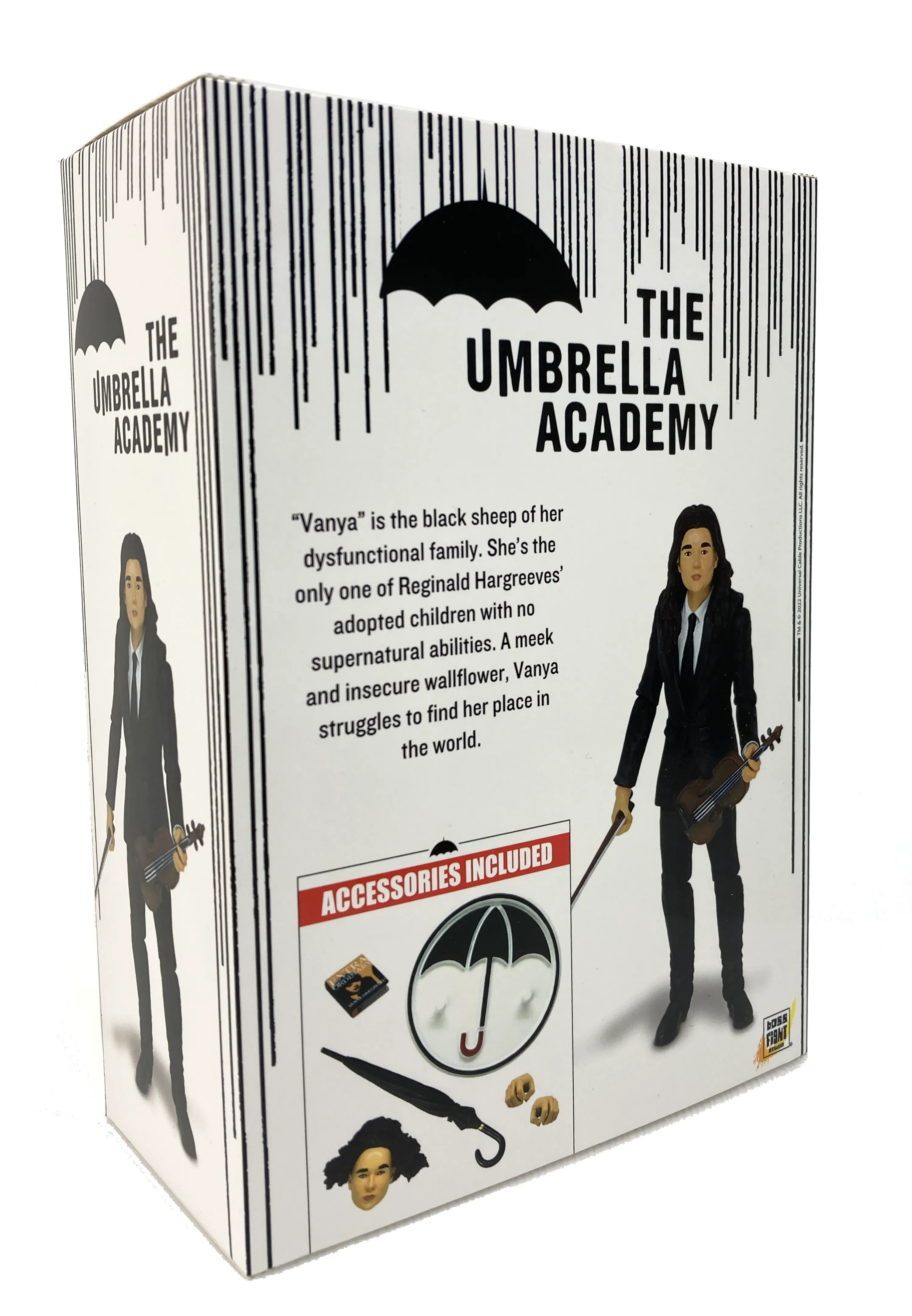 Umbrella Academy Action Figure – Vanya -WHOLESALE