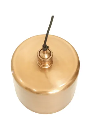 Zurich 2 Medium - Antique Copper - Drum Pendant Light